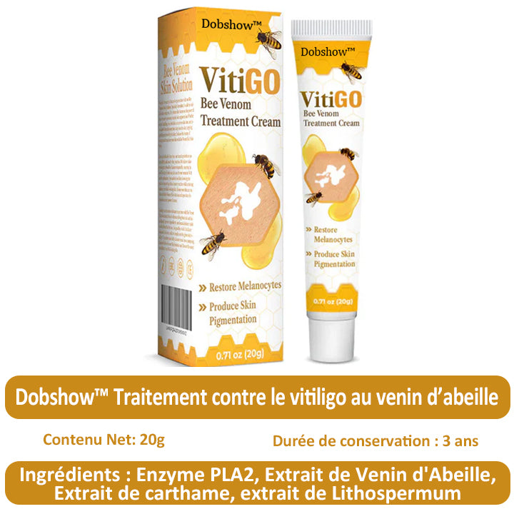 Dobshow™ BeeVenom Crème de traitement du vitiligo