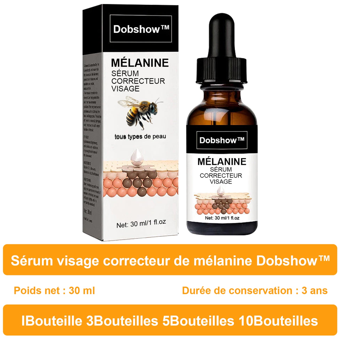 ✨Anti-taches rapide-Dobshow™ Melanin Correcting Facial Serum