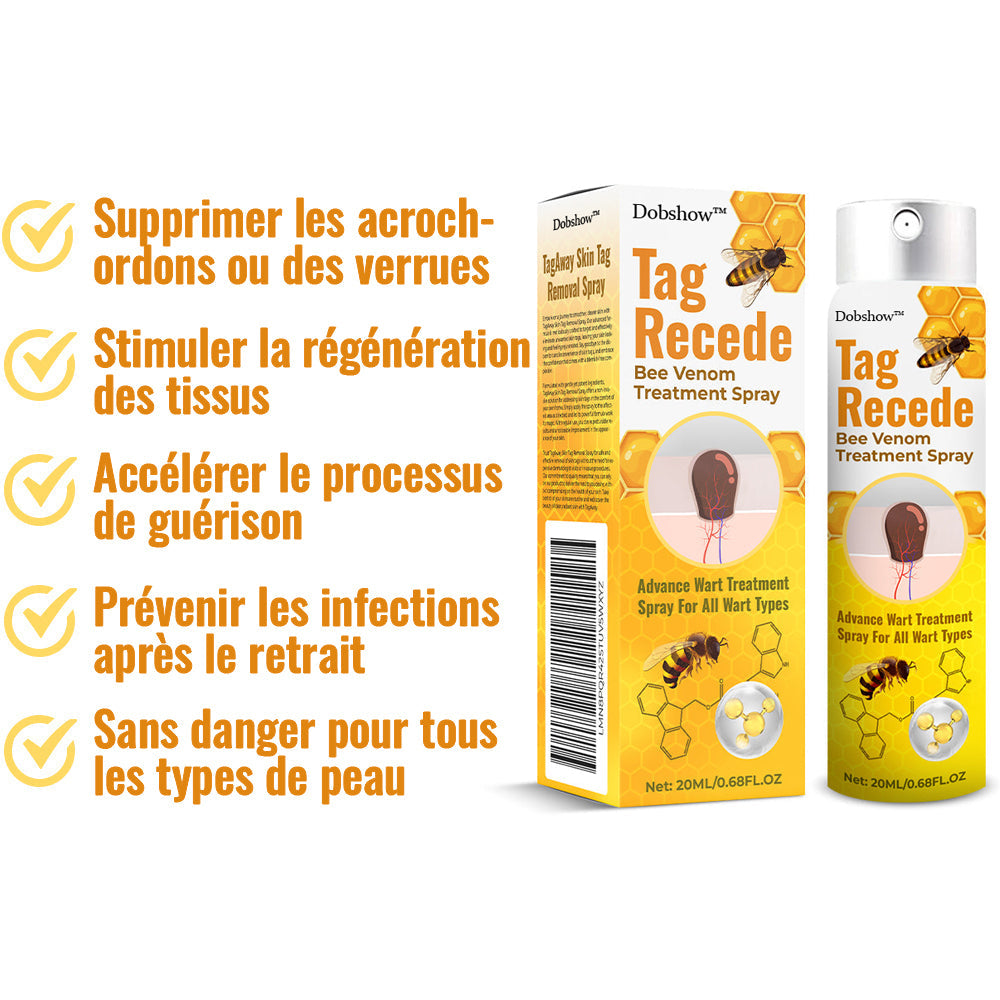 đDobshowâą Spray Perfection Peau au Venin d'Abeille : Ăliminez les Ătiquettes & Verrues Naturellement đâš