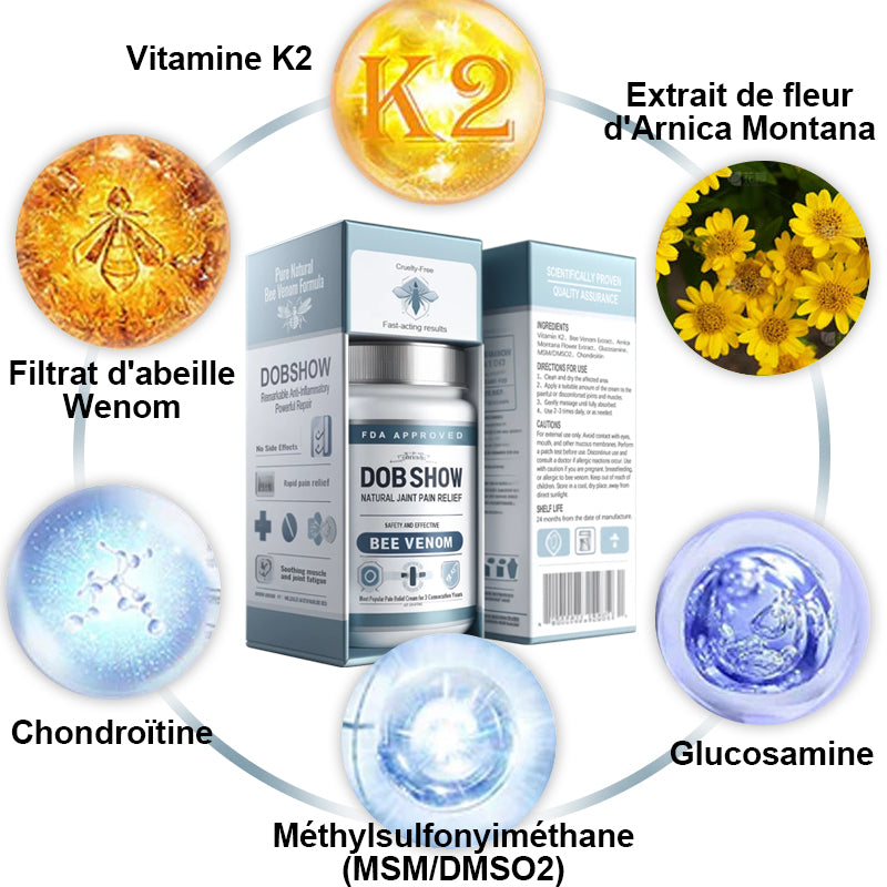 Dobshow™Crème hydratante avancée pour la réparation des articulations et des os🎉🐝