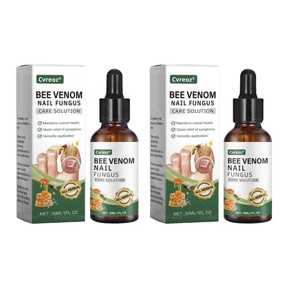 Cvreoz® Bee Venom Nail fungus care solution: Formule Naturelle pour les Ongles des Pieds et des Mains