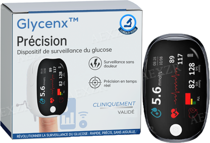 Glycenx™ ❤- 𝕤𝕒𝕧𝕖 𝕦𝕡 𝕥𝕠 -𝟟𝟘% 🅾🅵🅵 ❤ Dispositif de surveillance du glucose de précision